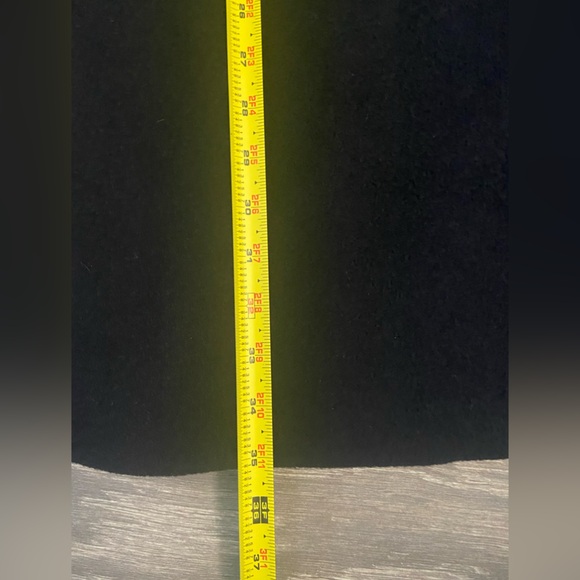 Gorgeous Lands End Navy Trench Coat Wool Blend 4 Pockets Women’s Size 10P - Picture 14 of 15